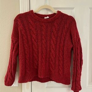 Abercrombie kids sweater, Red, Size 11/12